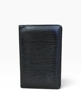 Louis Vuitton Epi Leather Bifold Wallet – Black – Made in Spain